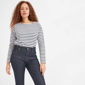 The High-Rise Skinny Ankle Jeans. Worn Once.